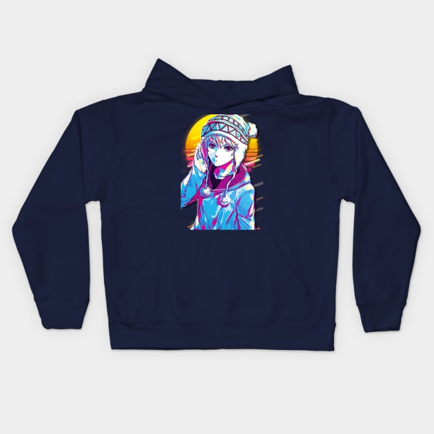 Yukine Noragami Kids Hoodie by 80sRetro